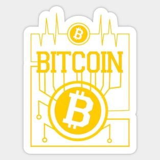 Bitcoin Cryptocurrency Sticker